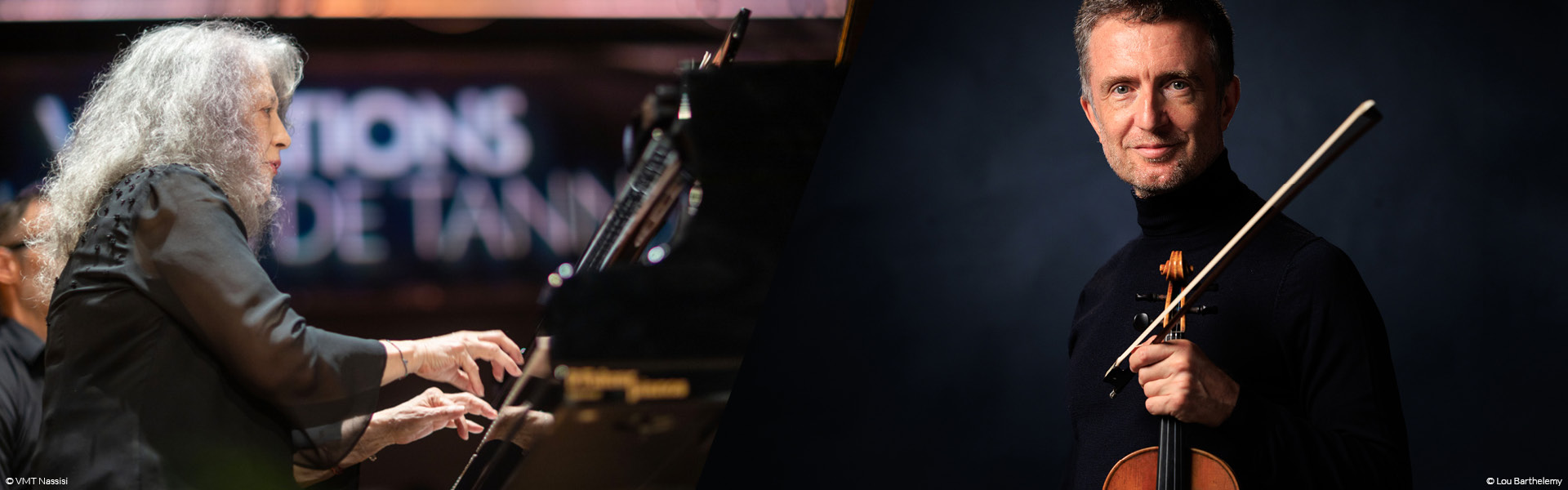 Martha Argerich & Tedi Papavrami